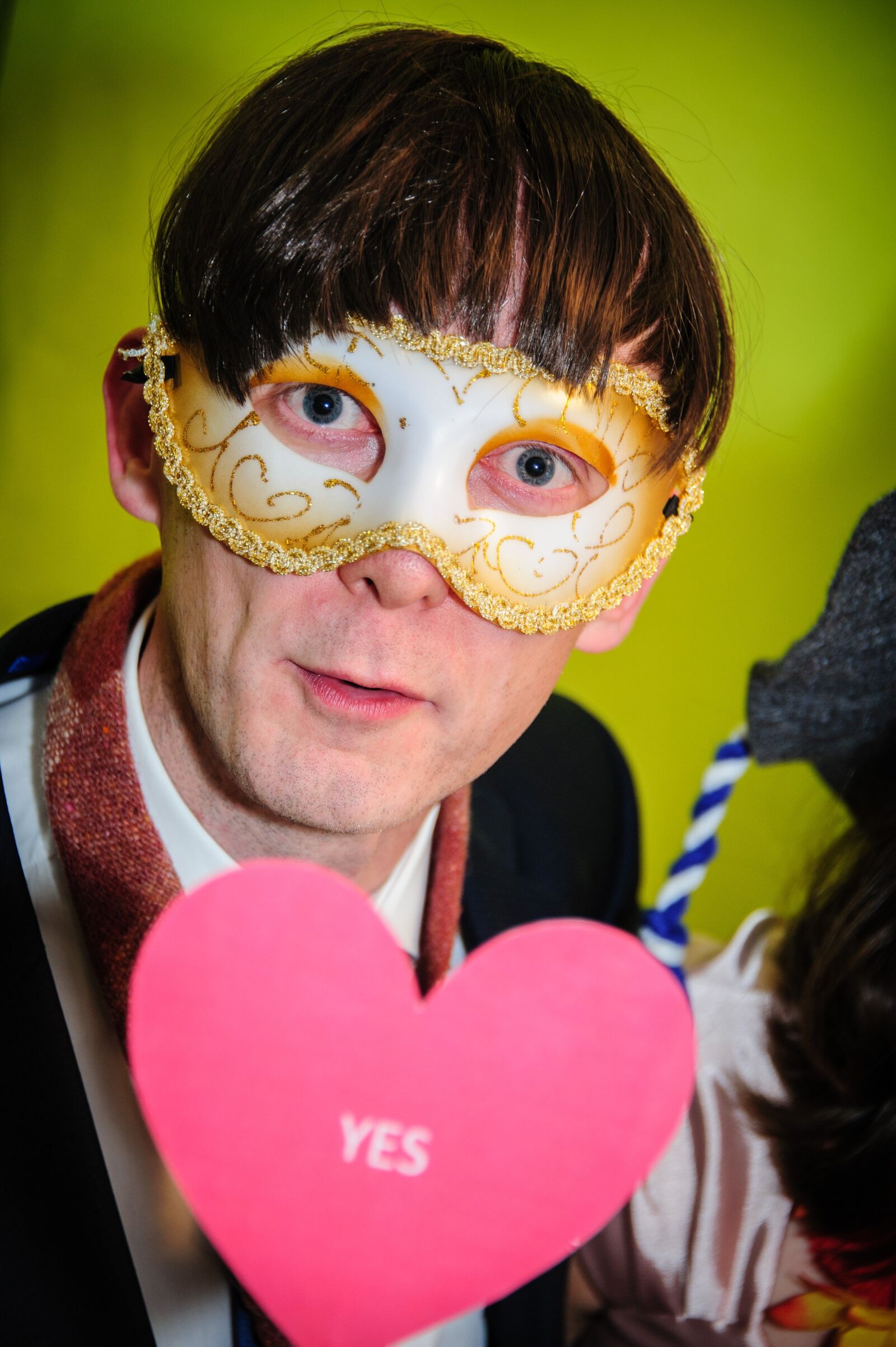 Nikon D700 sample photo. Man, mask, portrait photography