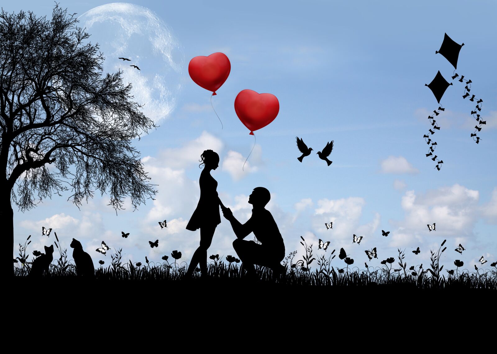 Nikon D3200 sample photo. Landscape, pair, marriage proposal photography