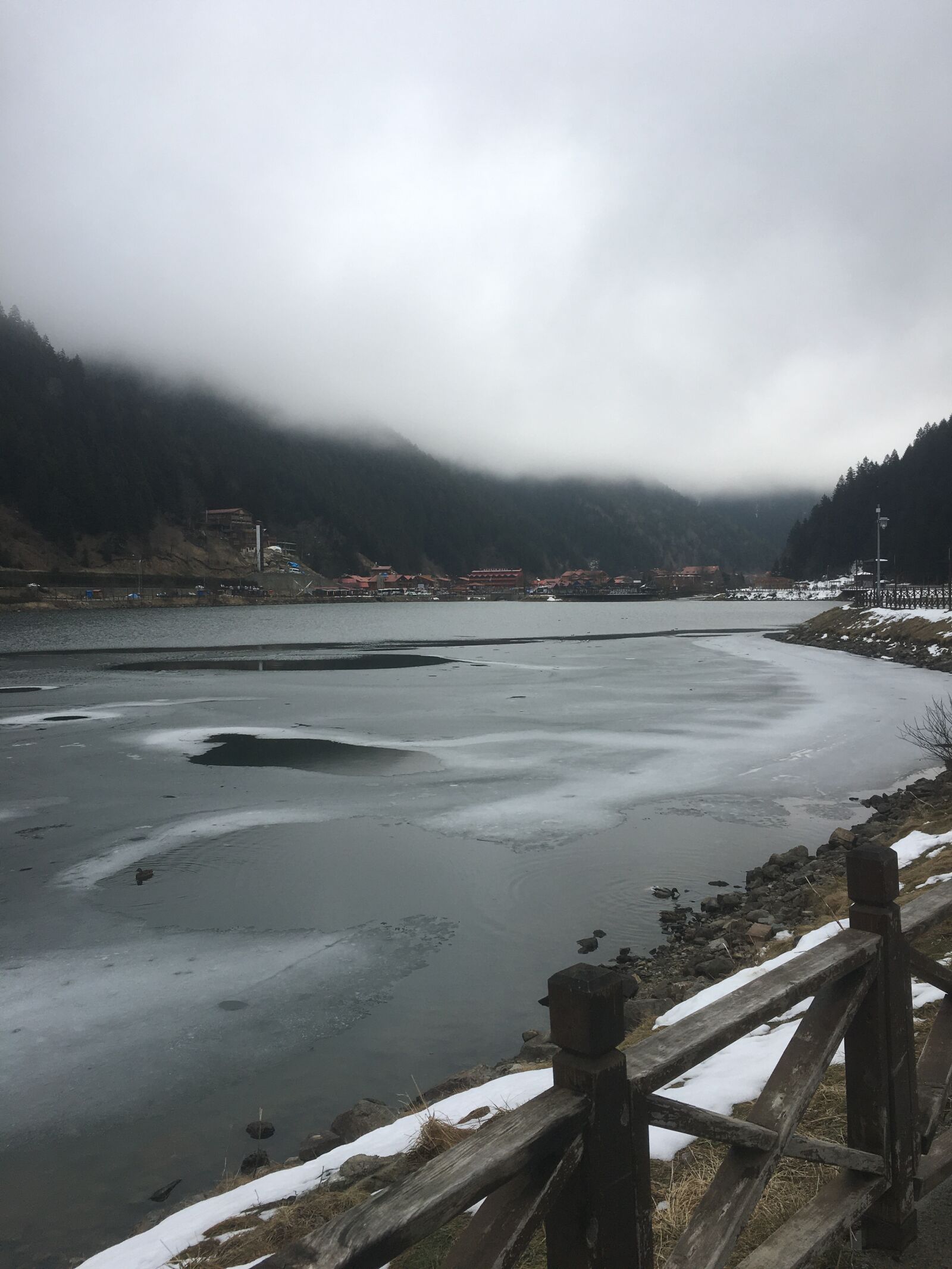 Apple iPhone 6s sample photo. Lake, winter, snow photography