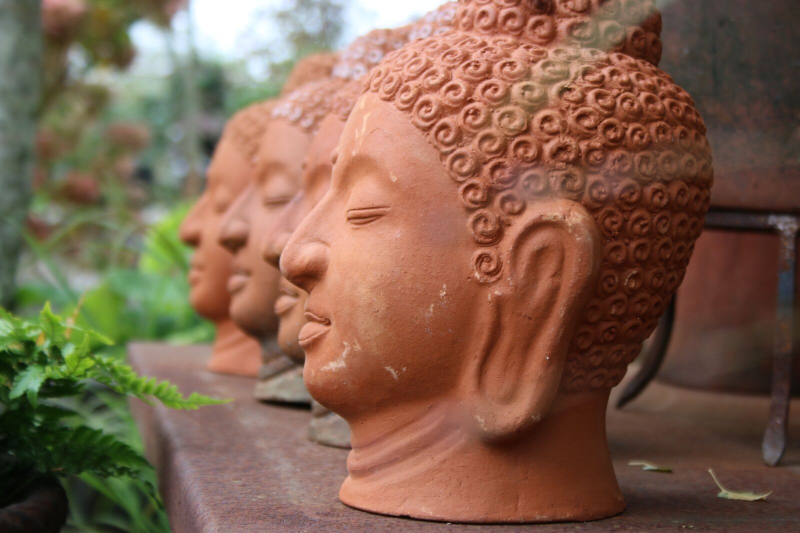 Canon EF-S 18-55mm F3.5-5.6 II sample photo. Buddha, main, silence photography