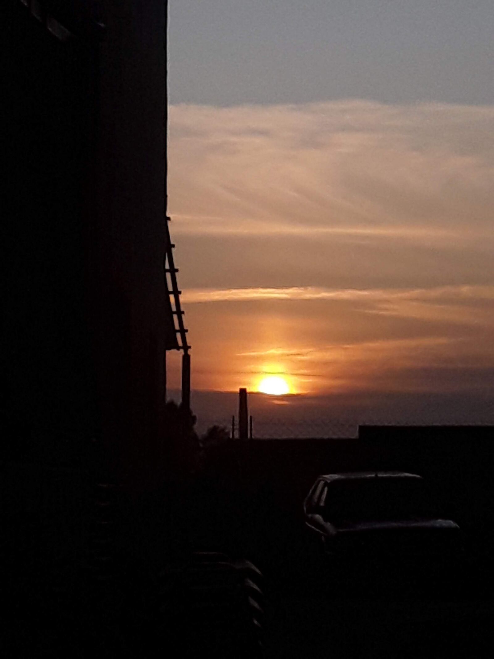 Samsung Galaxy J2 Core sample photo. Dawn, sun, landscape photography