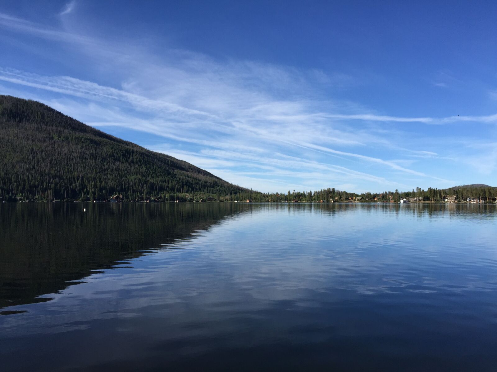iPhone 6 Plus back camera 4.15mm f/2.2 sample photo. Mountains, lake, sunrise photography