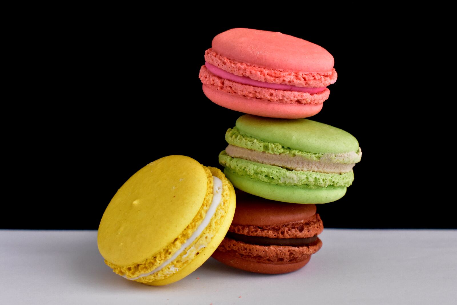 Nikon D3400 sample photo. Macaroons, macro, cookies photography