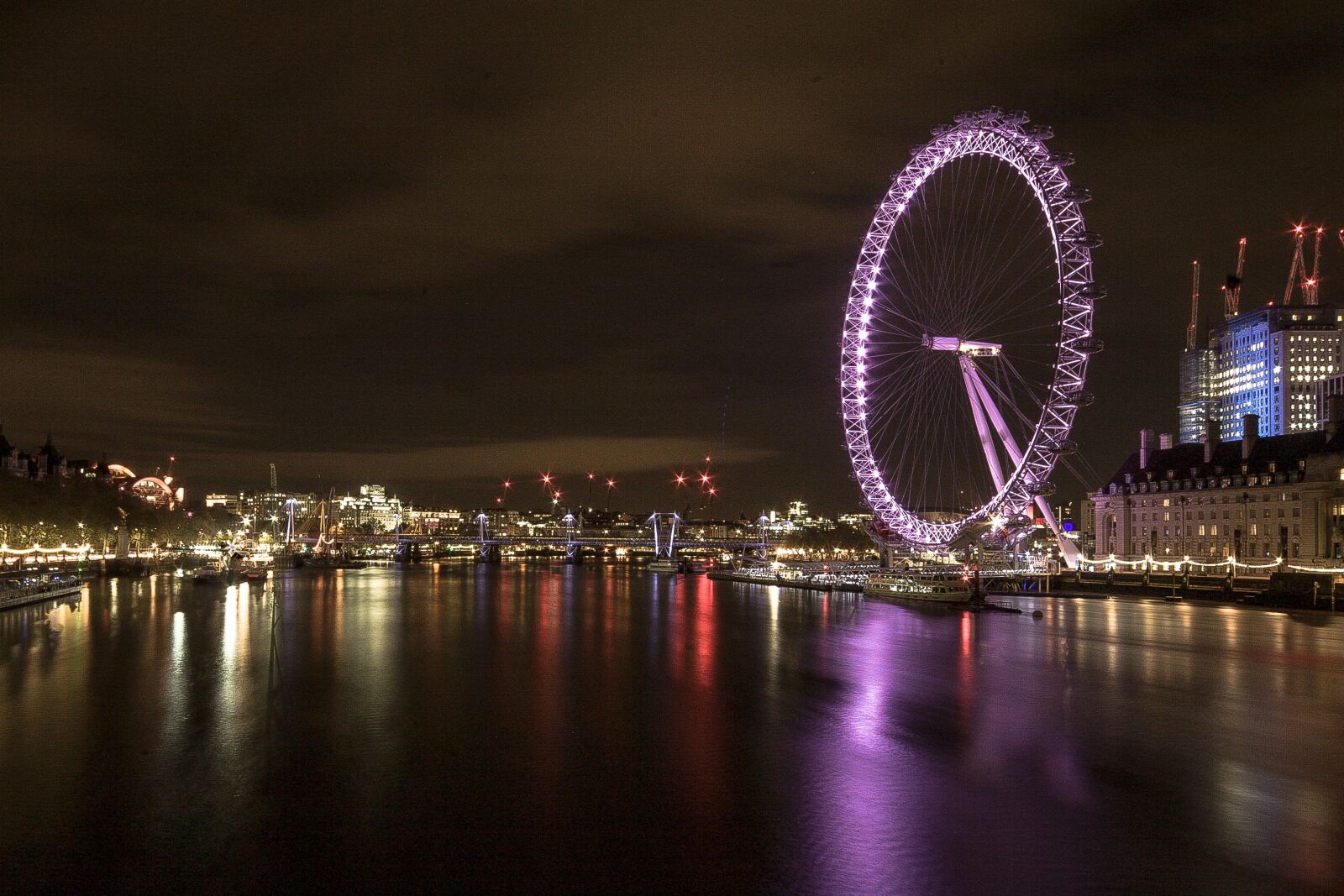 Canon EOS 5D sample photo. Bridge, river, city photography