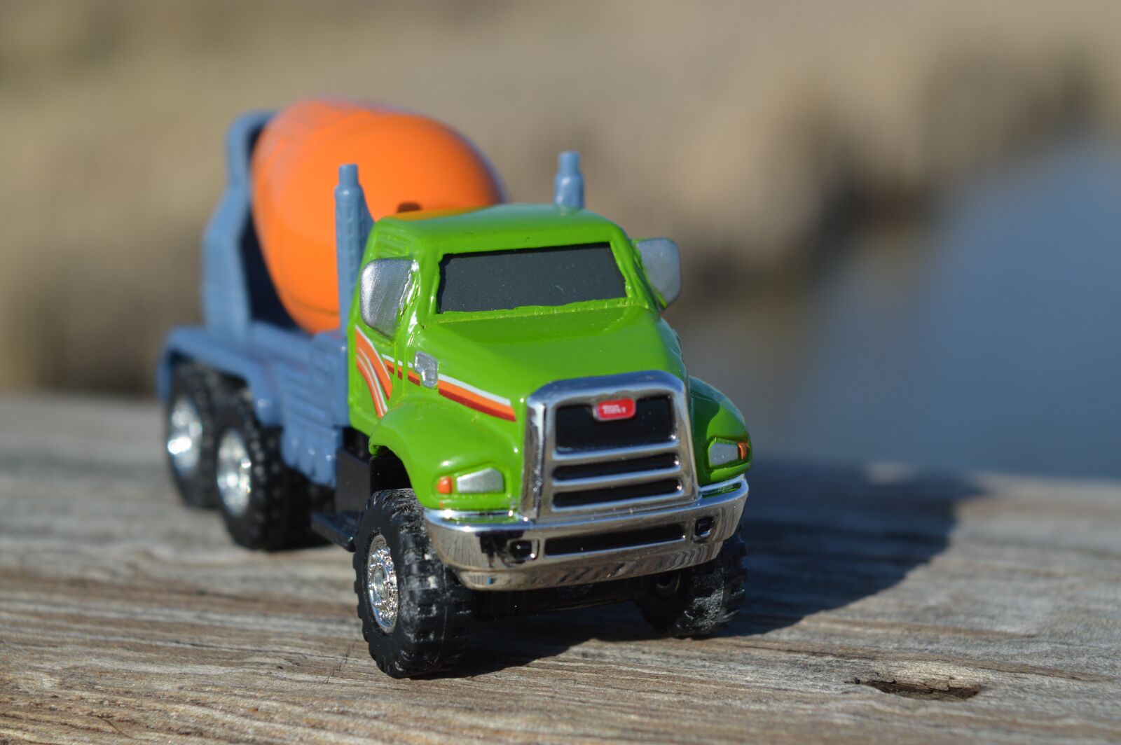 Nikon D3200 sample photo. Truck, cement truck, vehicle photography