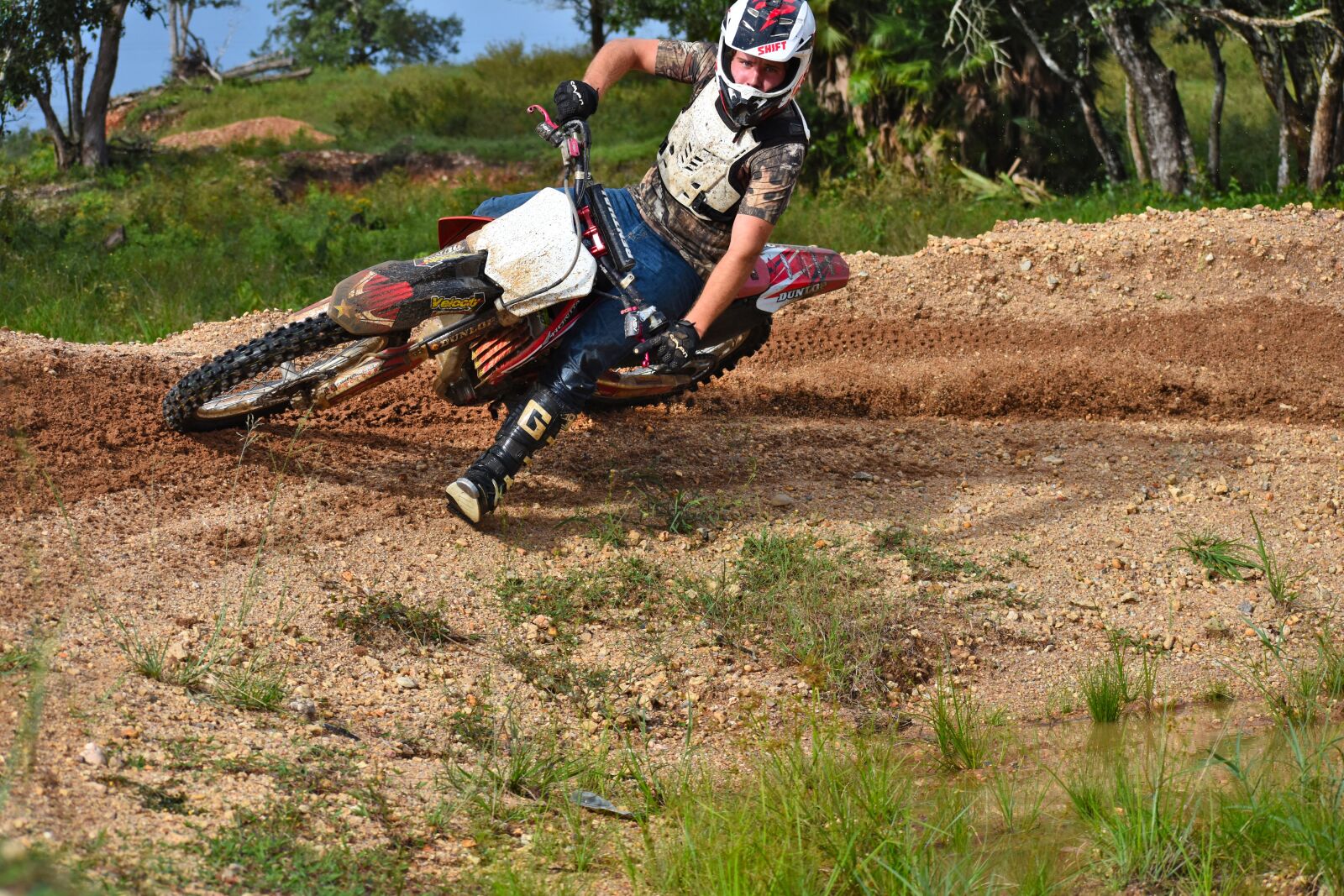 Nikon D7200 sample photo. Speed curve, corner, bike photography