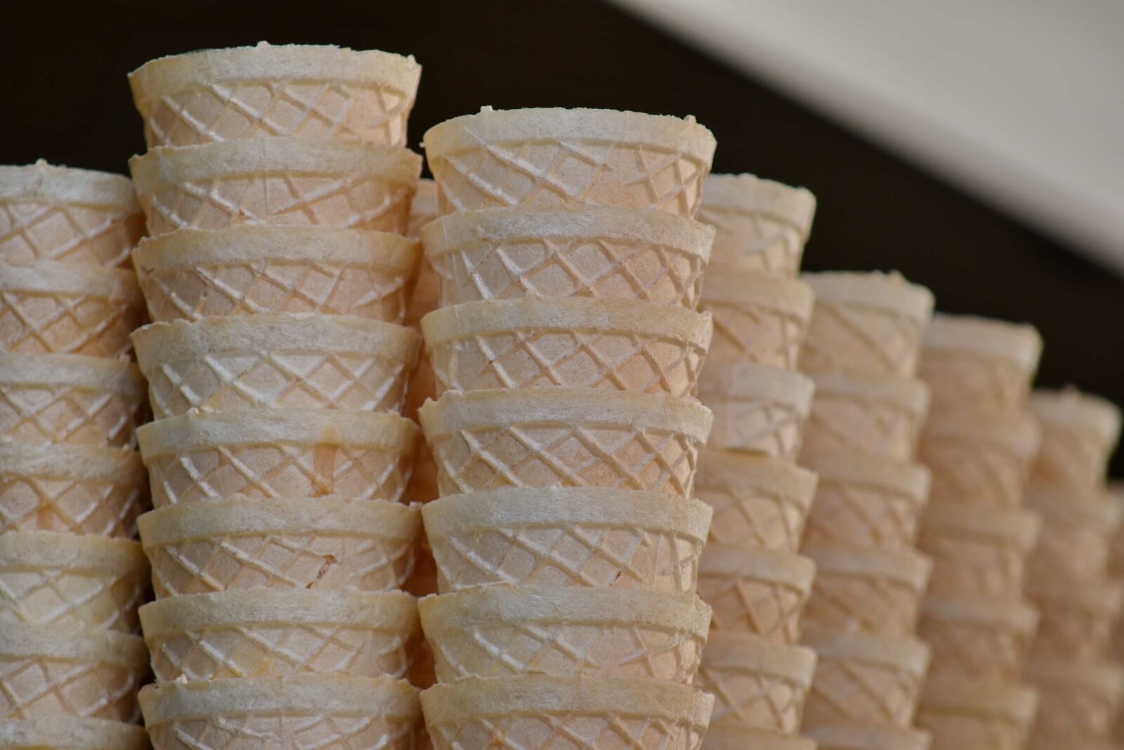 Nikon D5500 sample photo. Icecream, waffle, stacks, delicious photography