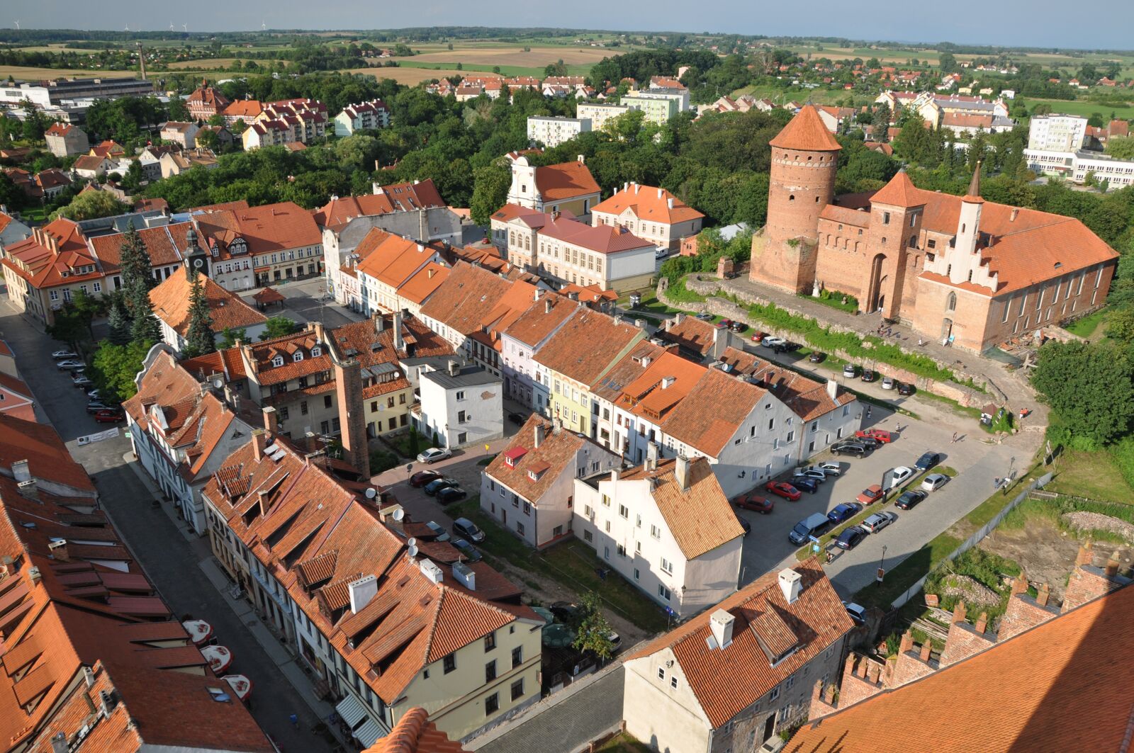 Nikon D90 sample photo. Reszel, poland, city photography