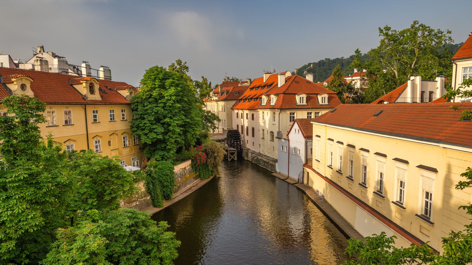 Sony a7 III sample photo. Water mill, prague, water photography