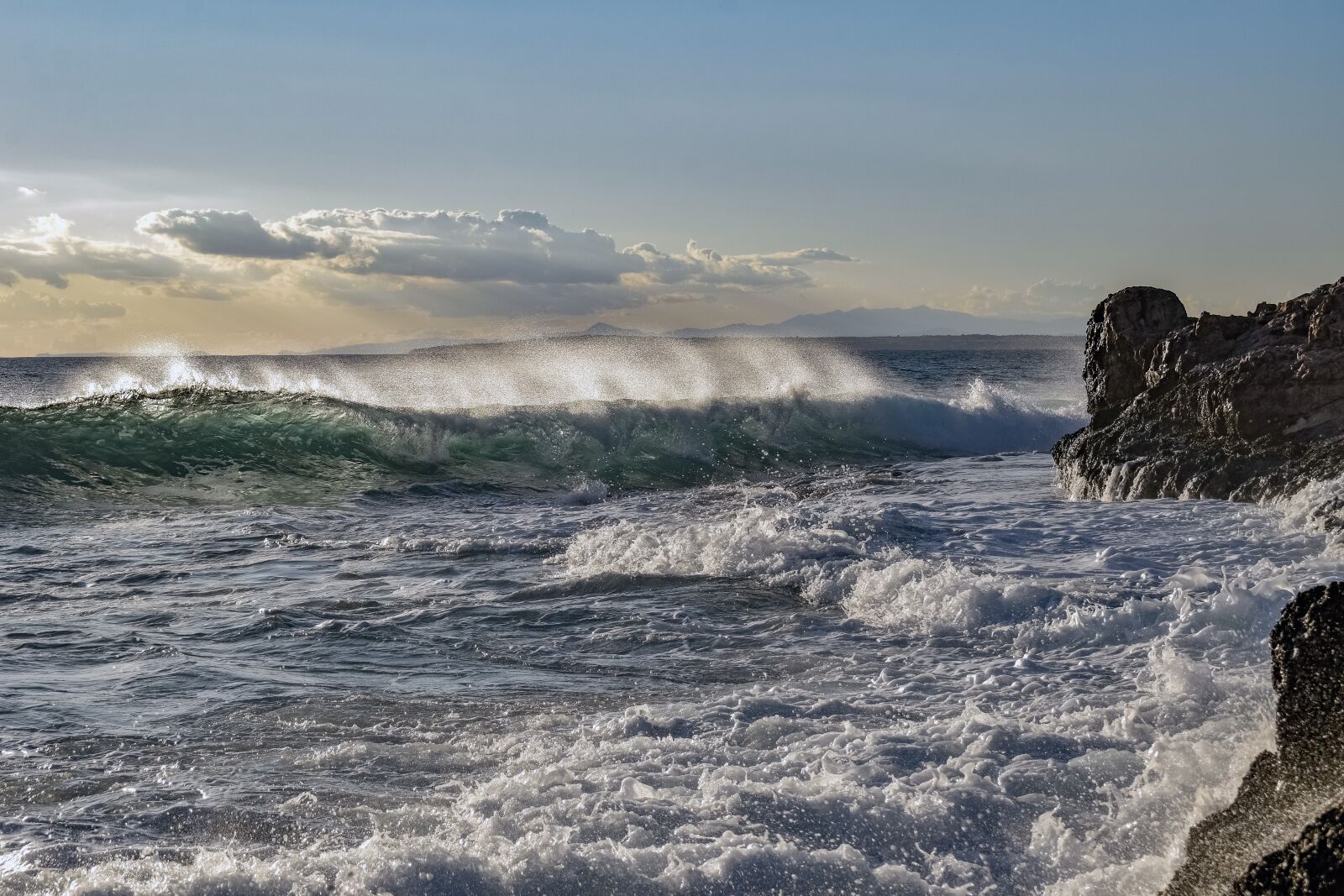 Nikon D3300 sample photo. Waves, sea, foam photography