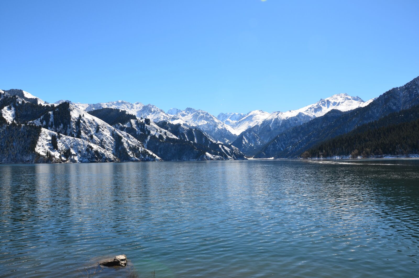 Nikon D7000 sample photo. In xinjiang, tianshan, tianchi photography