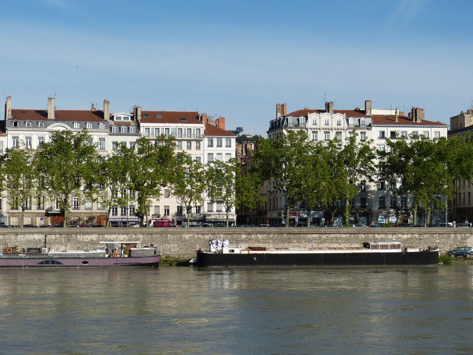 Panasonic Lumix DMC-FZ150 sample photo. Lyon, rhône, river photography