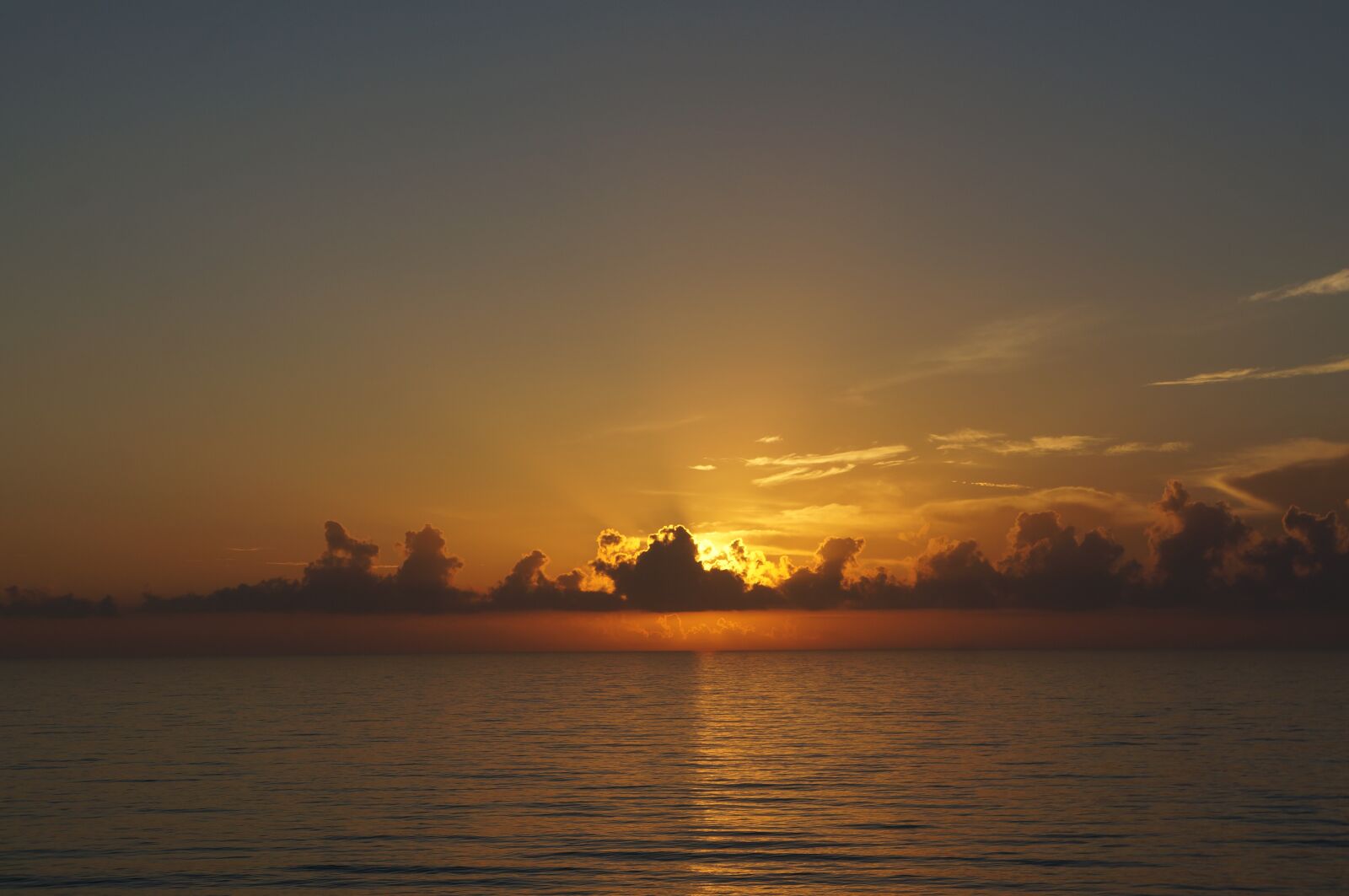 Sony Alpha NEX-5R + Sony E 18-55mm F3.5-5.6 OSS sample photo. Sunset, ocean, water photography