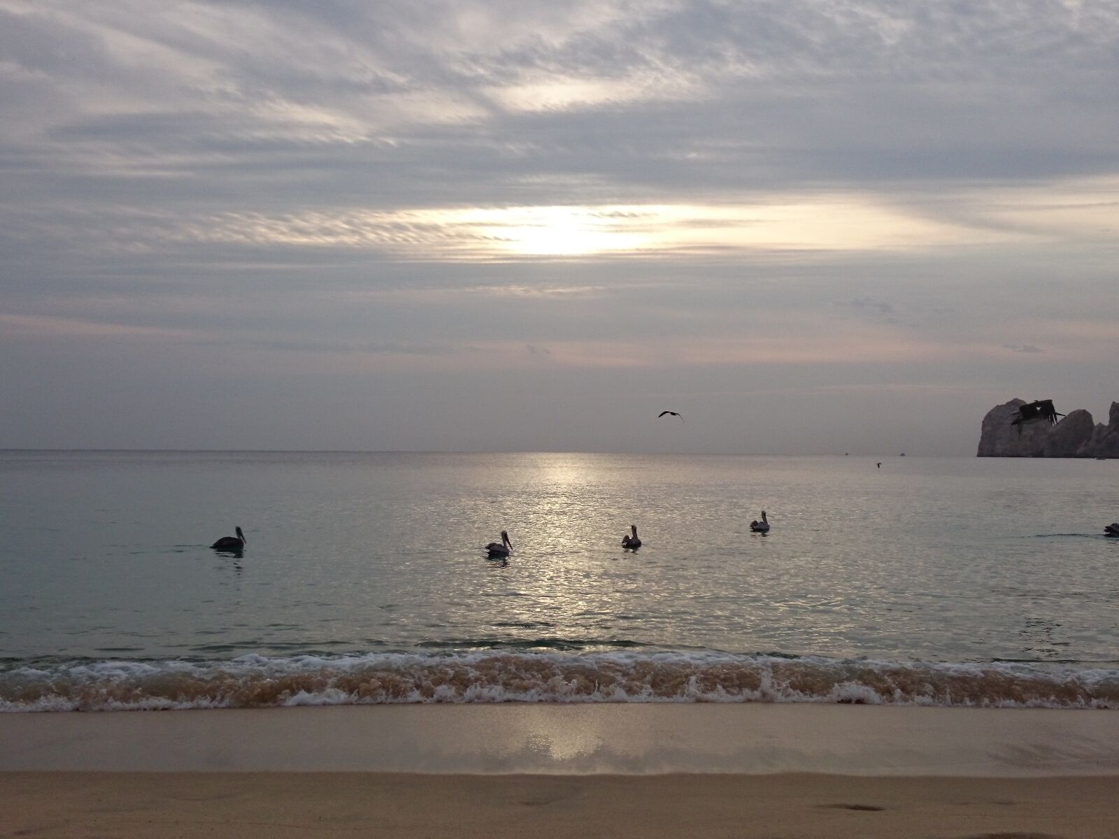 Sony Xperia Z1 Compact sample photo. Sunset, beach, dawn photography