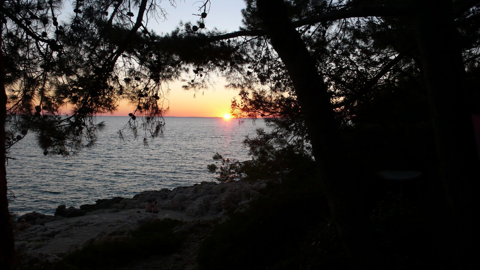 Panasonic DMC-LX2 sample photo. Sunset, sea, abendstimmung photography