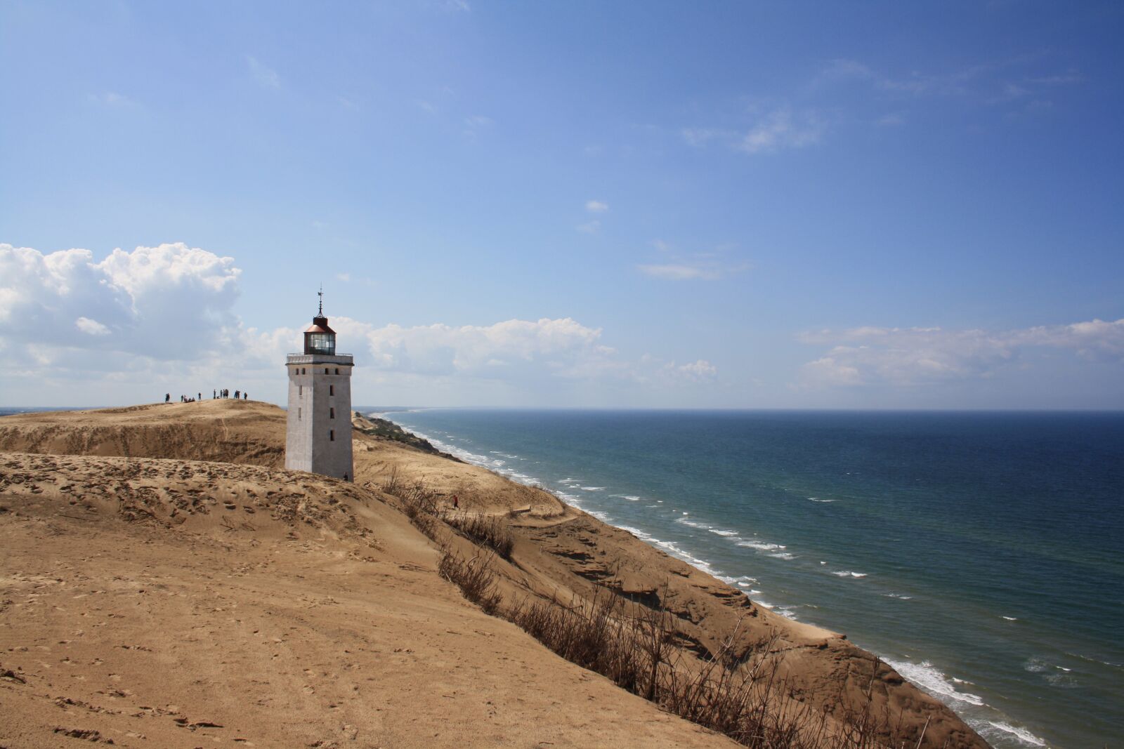 Canon EOS 1000D (EOS Digital Rebel XS / EOS Kiss F) sample photo. Denmark, lighthouse, north sea photography