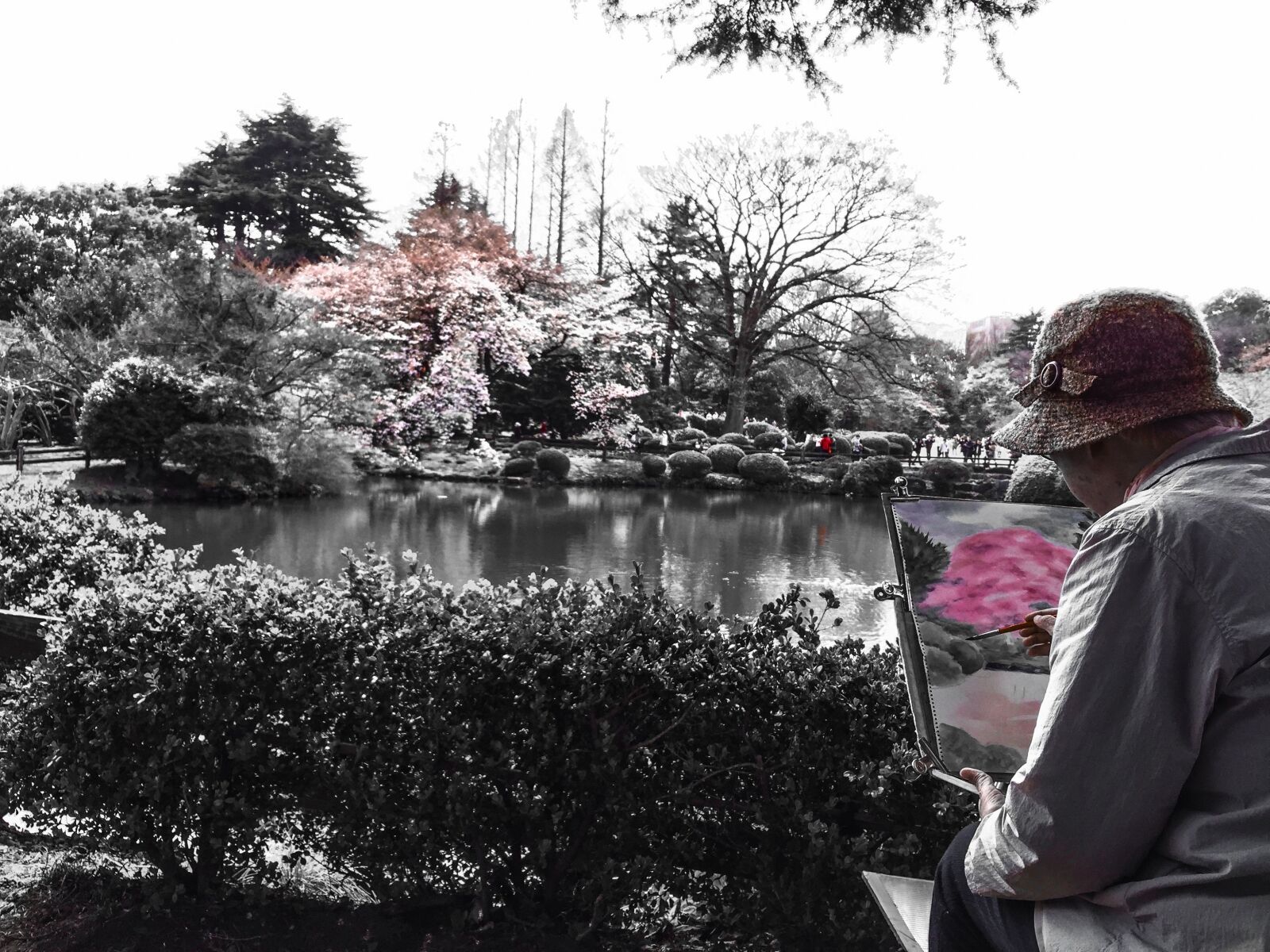 Apple iPhone 6 sample photo. Tokyo, spring, cherry photography
