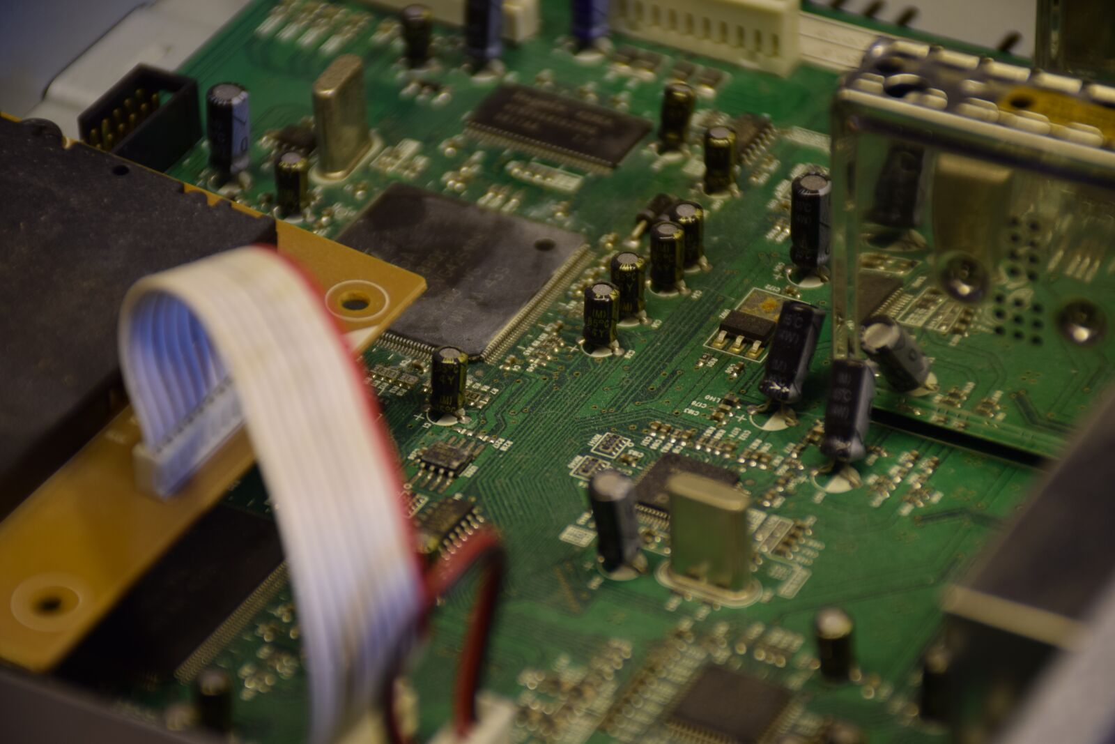 Nikon D5300 sample photo. Electronics, printed circuit board photography