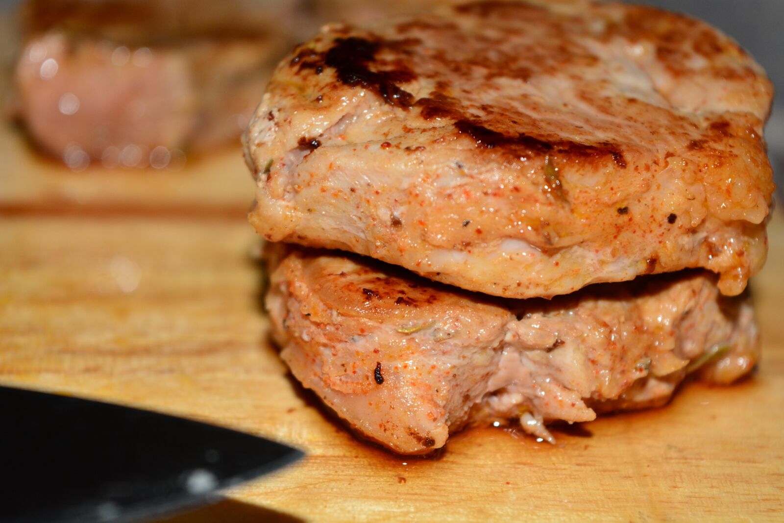 Nikon D7100 sample photo. Pork steak, steak, meat photography