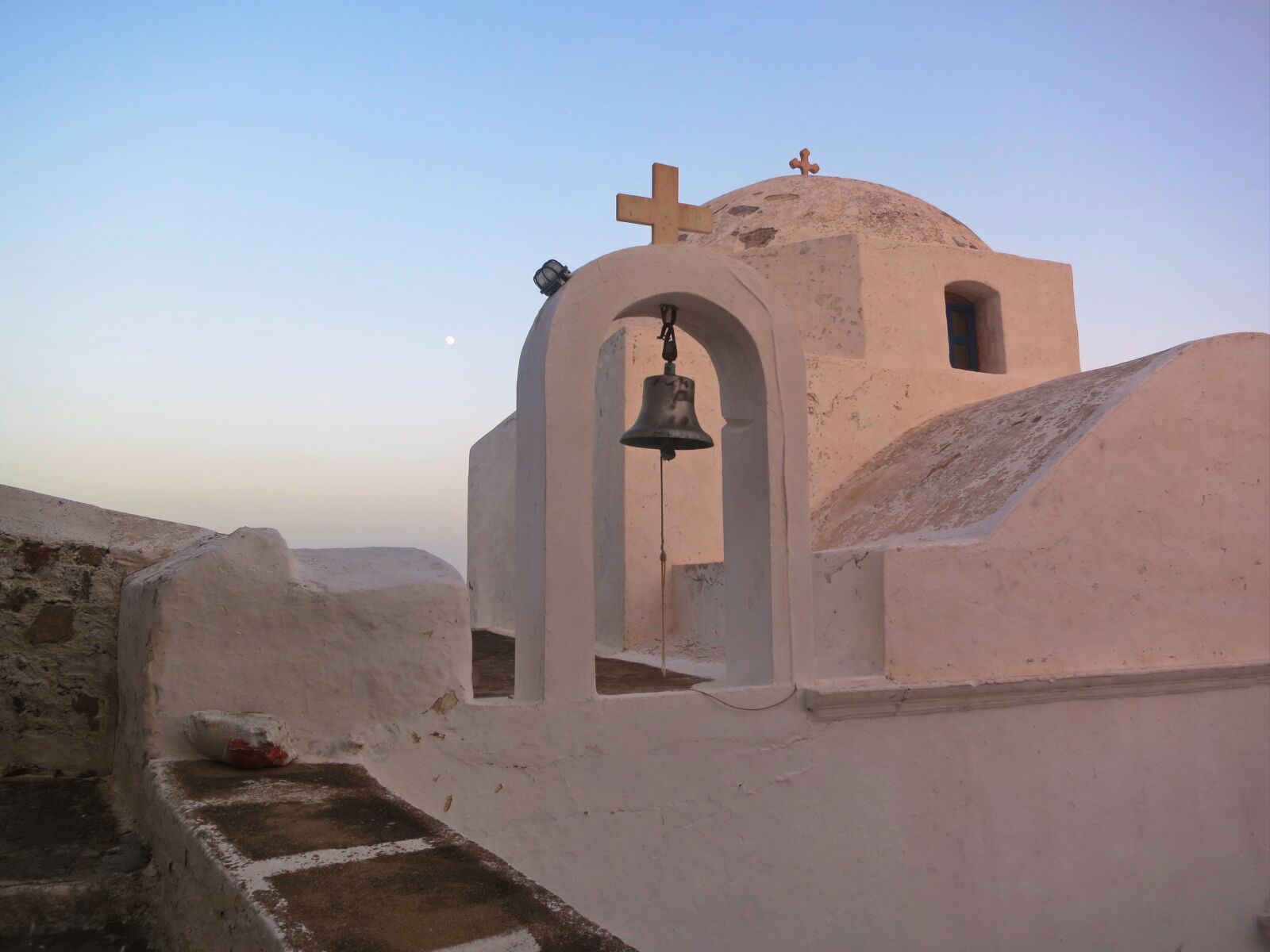 Canon PowerShot S100 sample photo. Church, sunset, greek photography