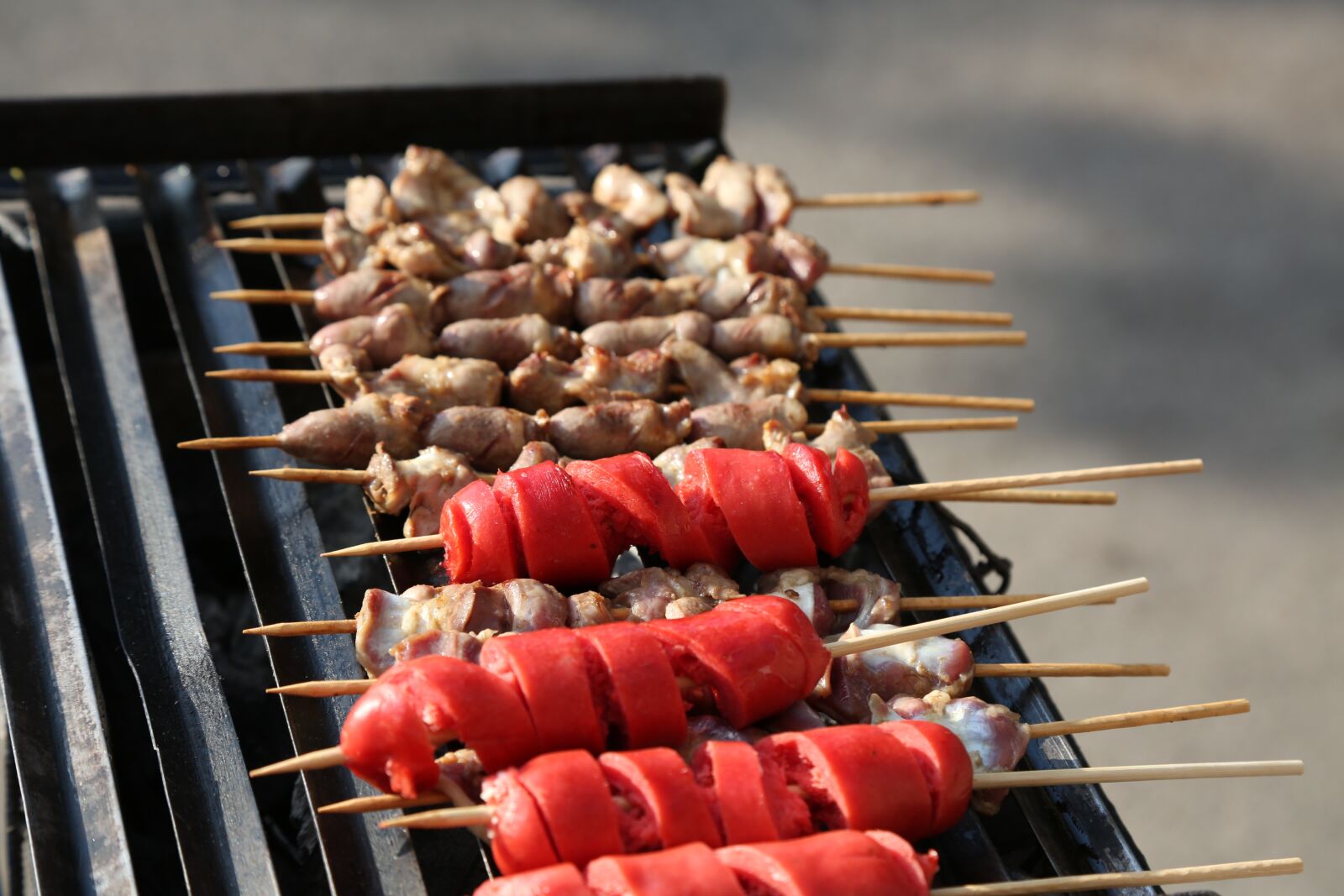Canon EOS 5D Mark III sample photo. Espetinho, skewer, mead photography