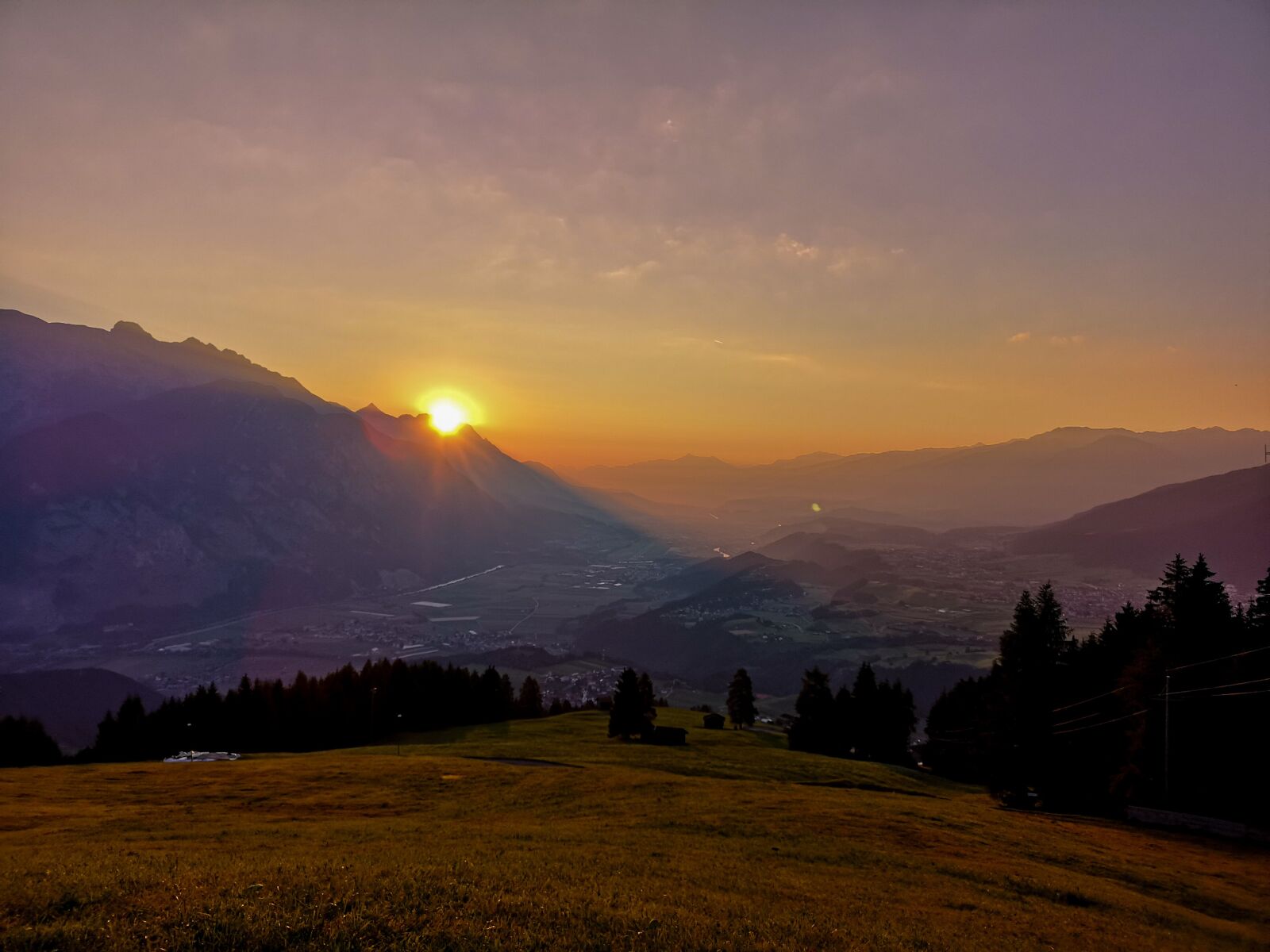 HUAWEI CLT-L29 sample photo. Sunrise, oberperfuss, tyrol photography