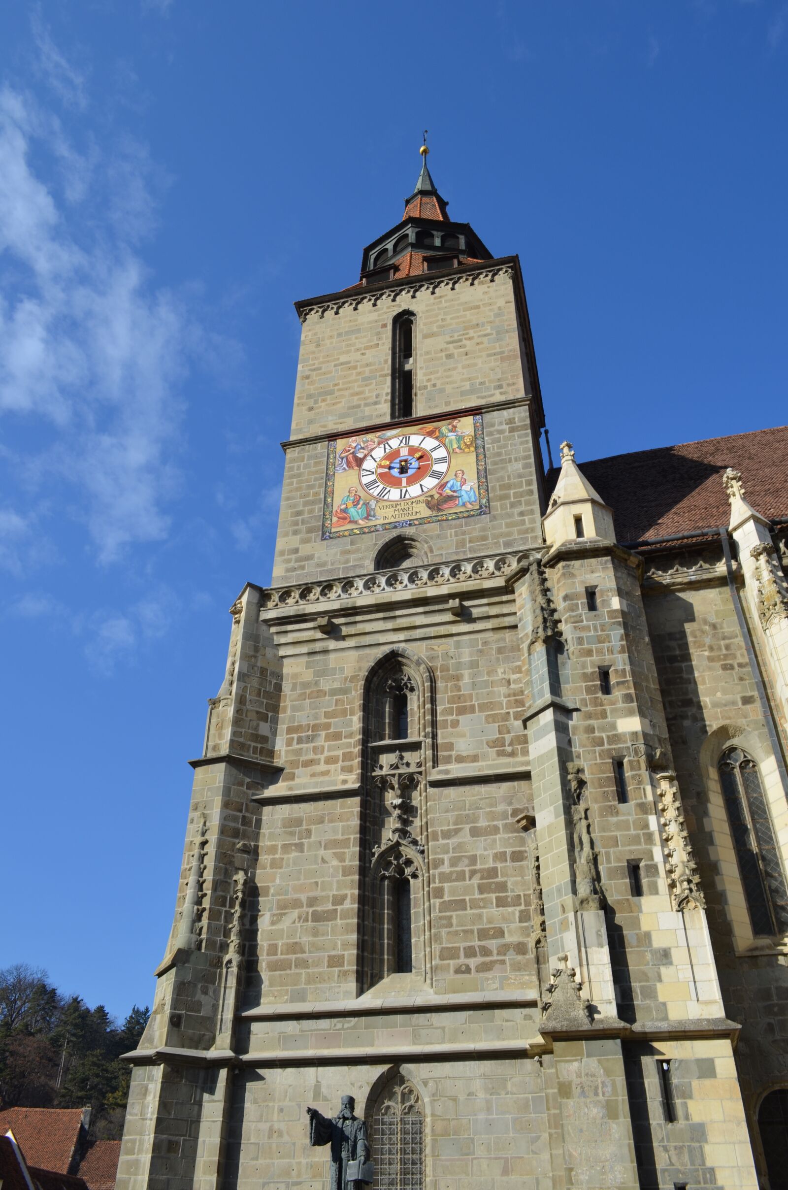 Nikon D5100 sample photo. The black church, romania photography