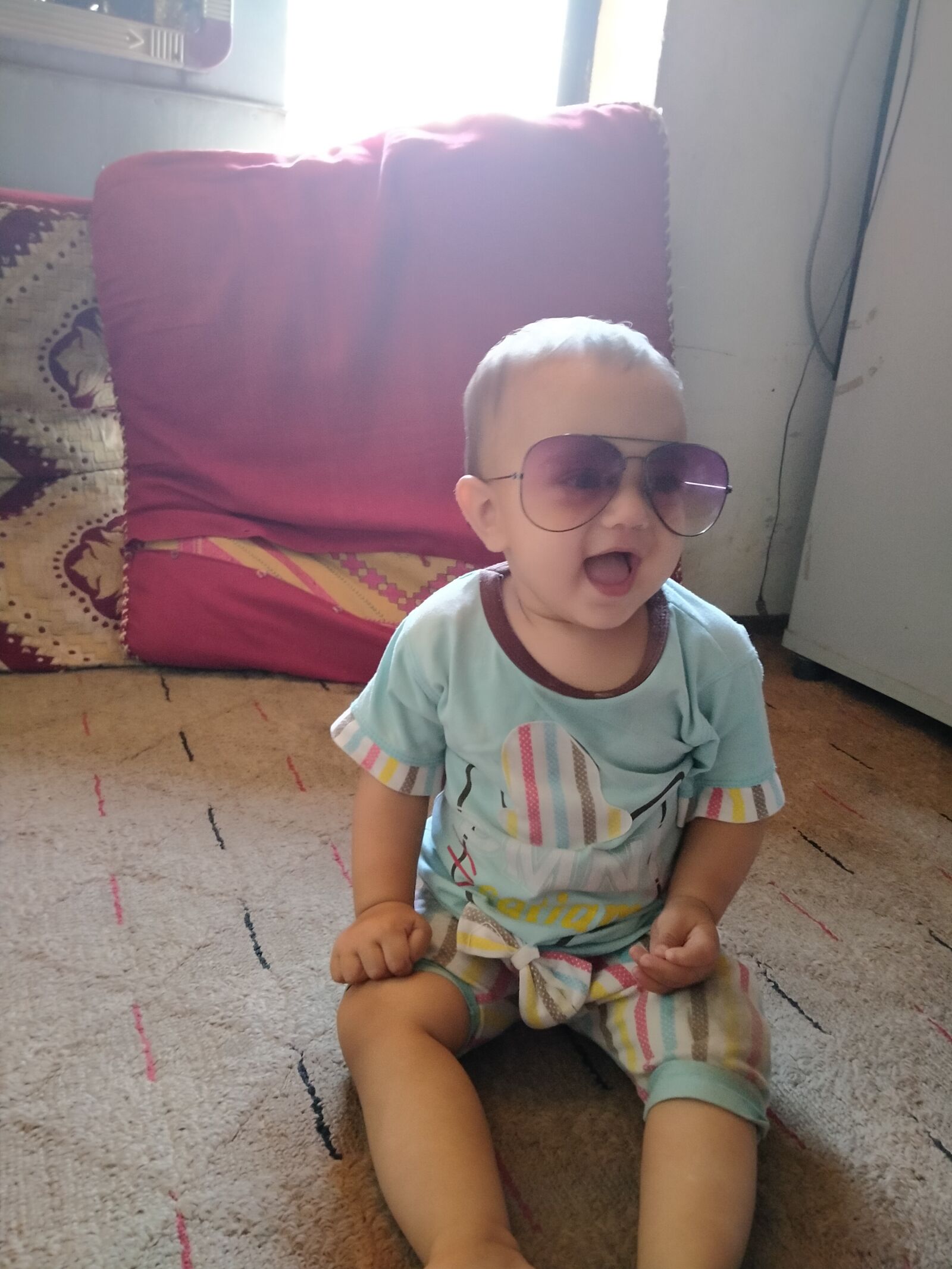 OPPO A5 2020 sample photo. Cute baby, baby girl photography