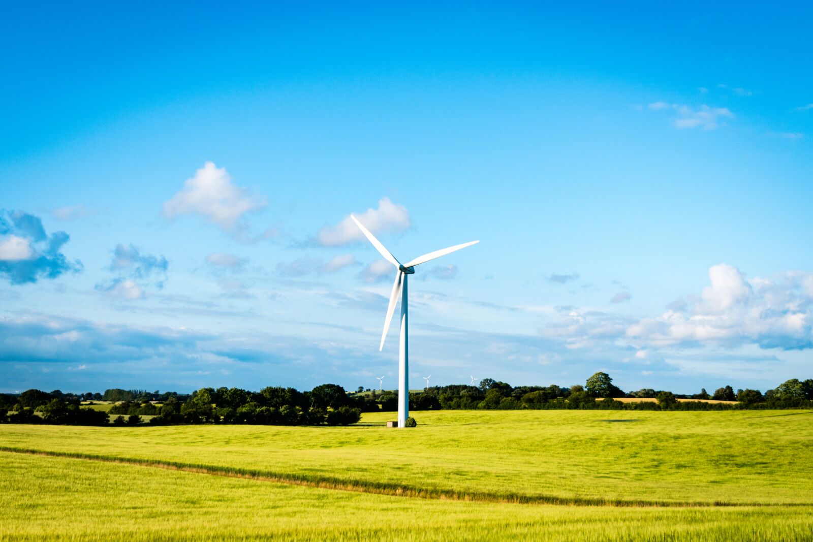 Nikon D5500 sample photo. Windmill, field, sky photography