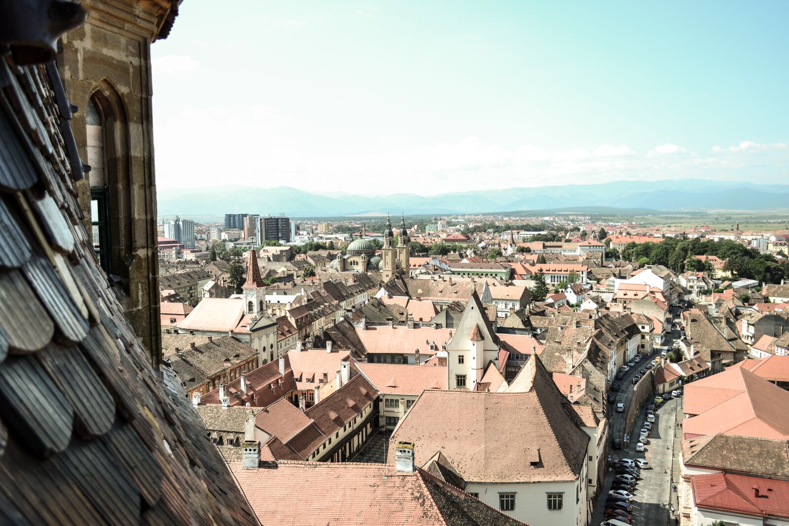 Nikon D3100 sample photo. Sibiu, city, tower photography