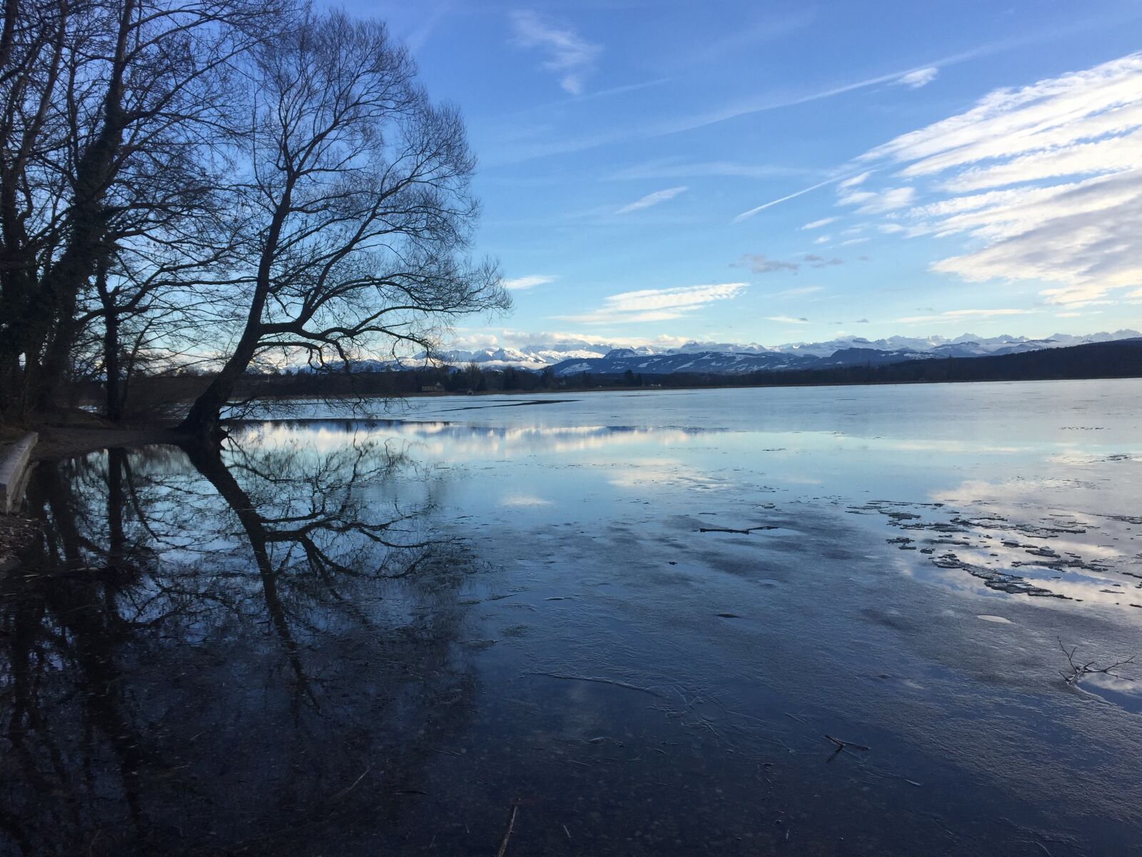 Apple iPhone 6 sample photo. Greifensee, ice, winter photography