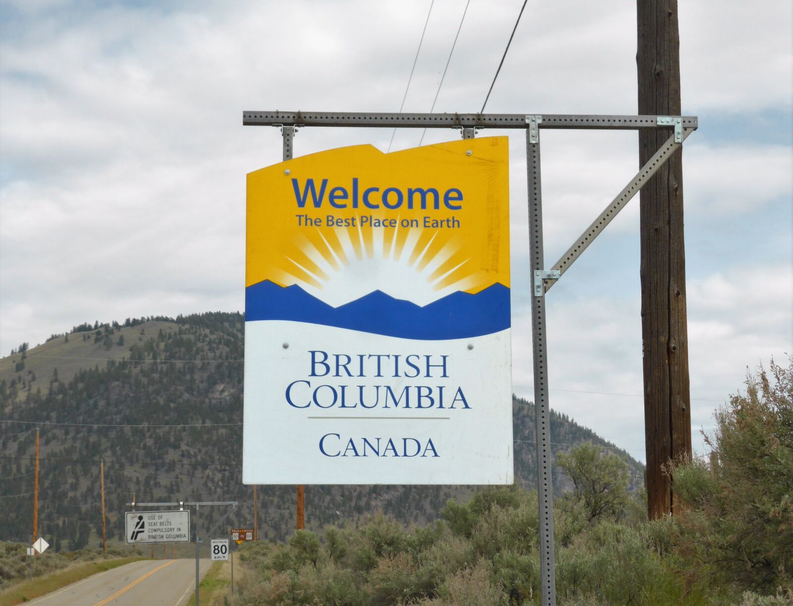 Panasonic Lumix DMC-ZS30 (Lumix DMC-TZ40) sample photo. Tourism, border, british columbia photography