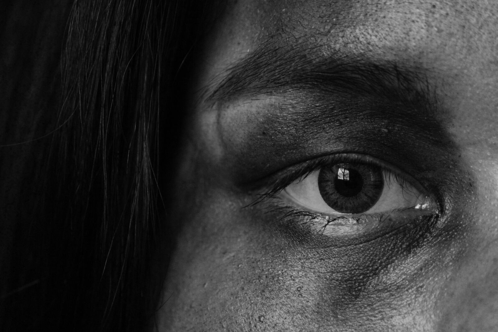 Canon EOS 600D (Rebel EOS T3i / EOS Kiss X5) sample photo. Eyes, fine arts, black photography