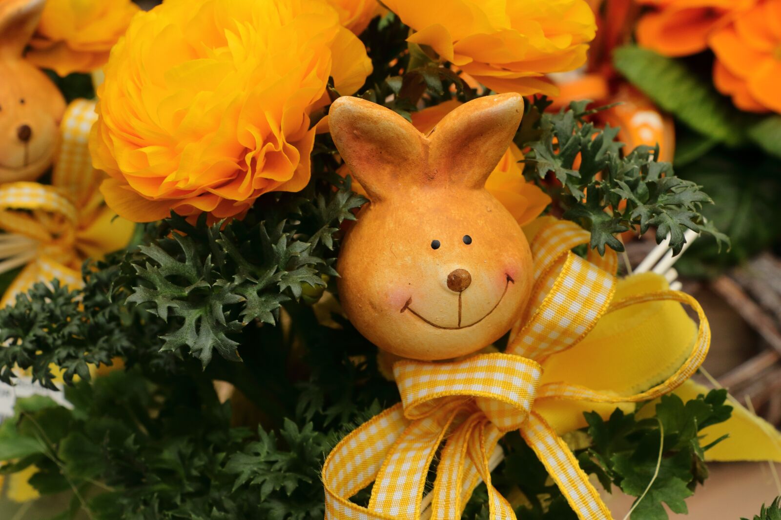 Canon EOS 80D sample photo. Easter bunny, deco, decoration photography