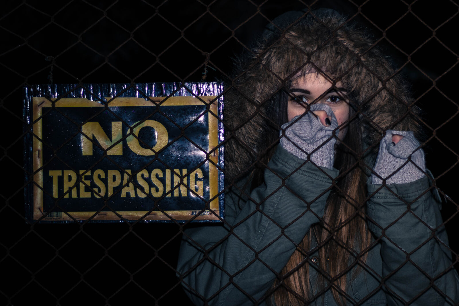 Canon EF 50mm F1.8 STM sample photo. Adult, art, caution, cold photography