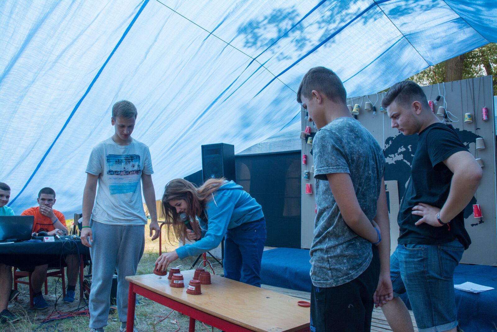Nikon D7100 sample photo. Camp, dip, forest, pine photography