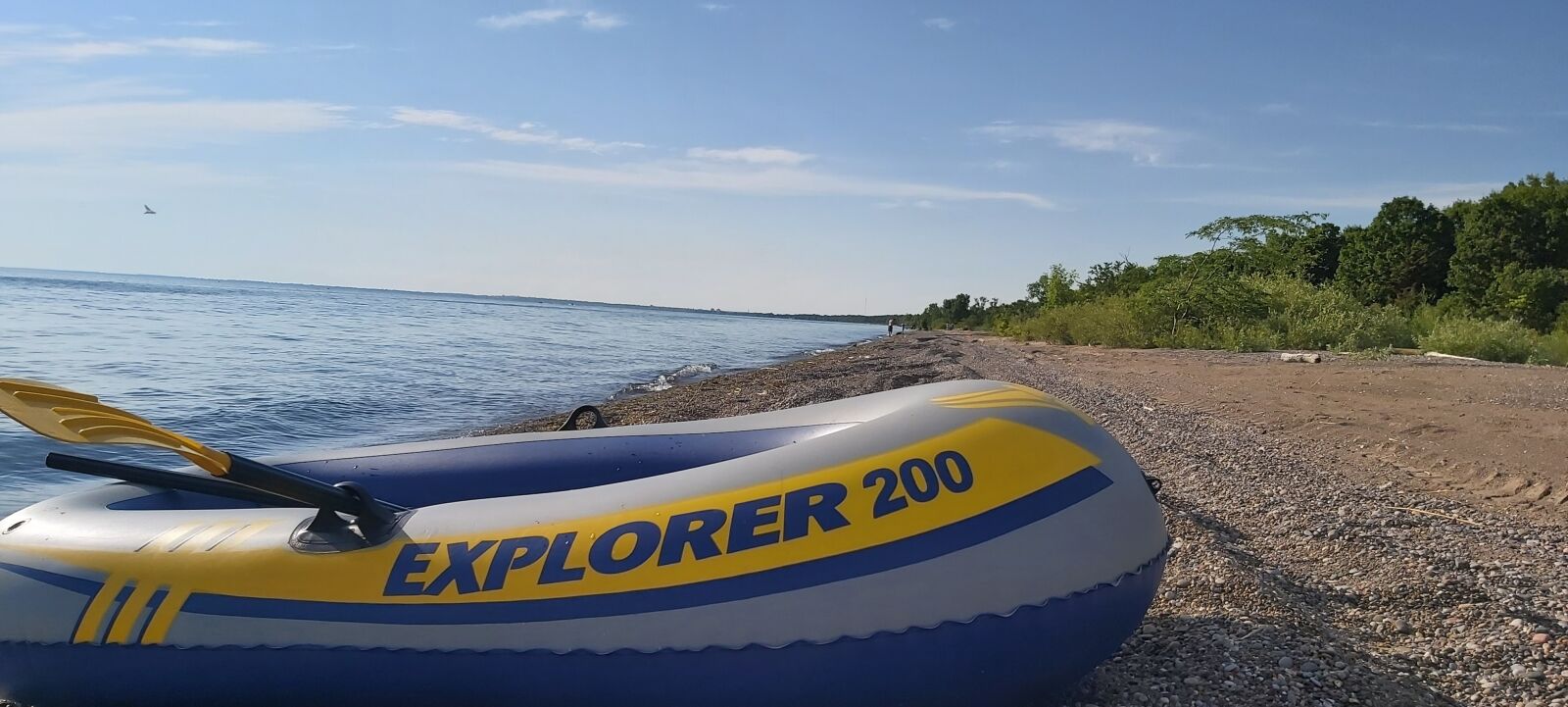 Samsung Galaxy A70 sample photo. Beach, boat, water photography