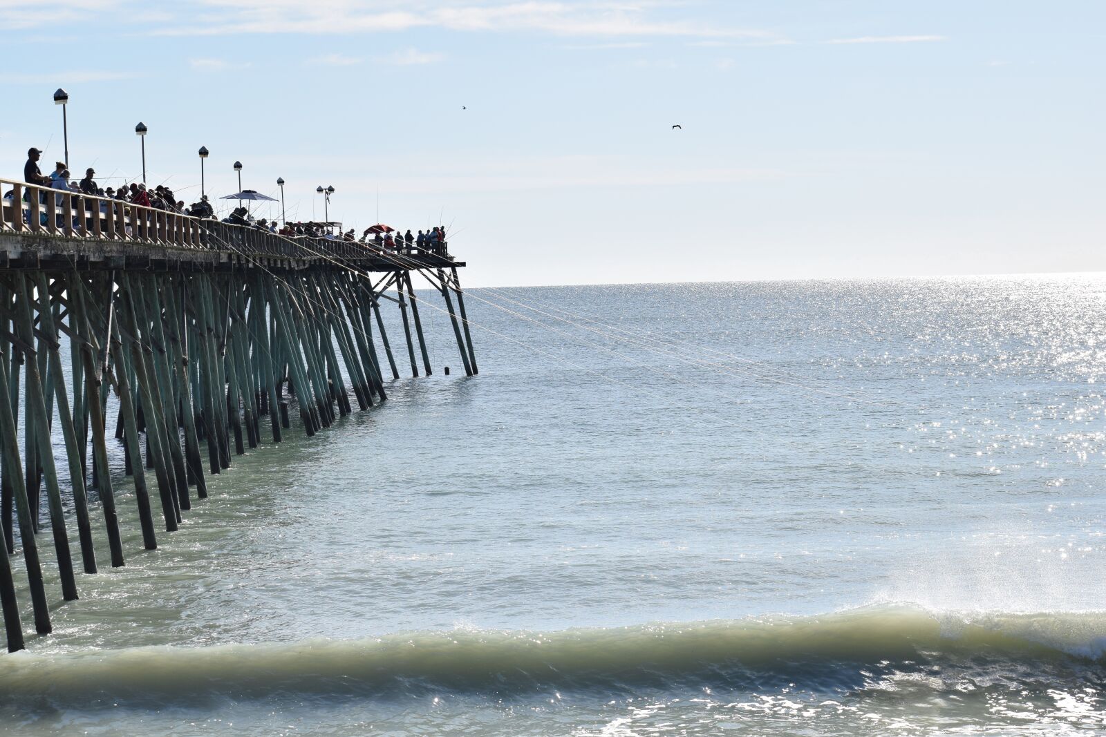 Nikon D3300 sample photo. Pier, ocean, sea photography