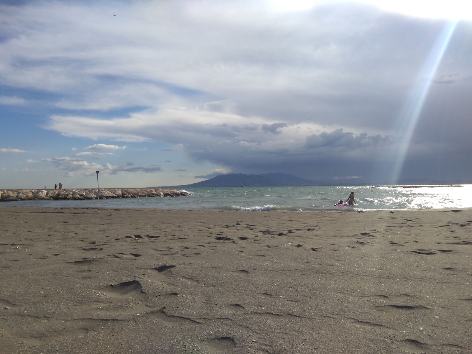 Motorola Moto G (5S) Plus sample photo. Beach, sun, sea photography