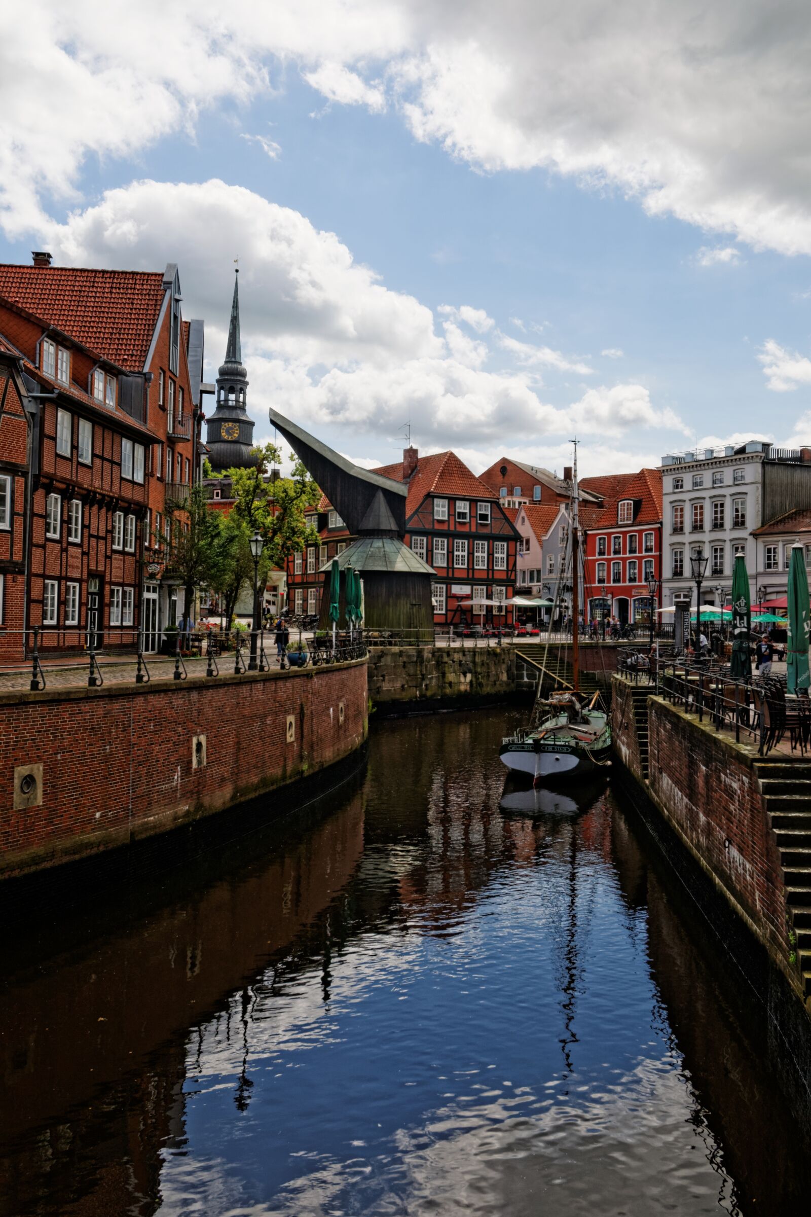 Nikon D300S sample photo. Stade, hanseatic city, port photography