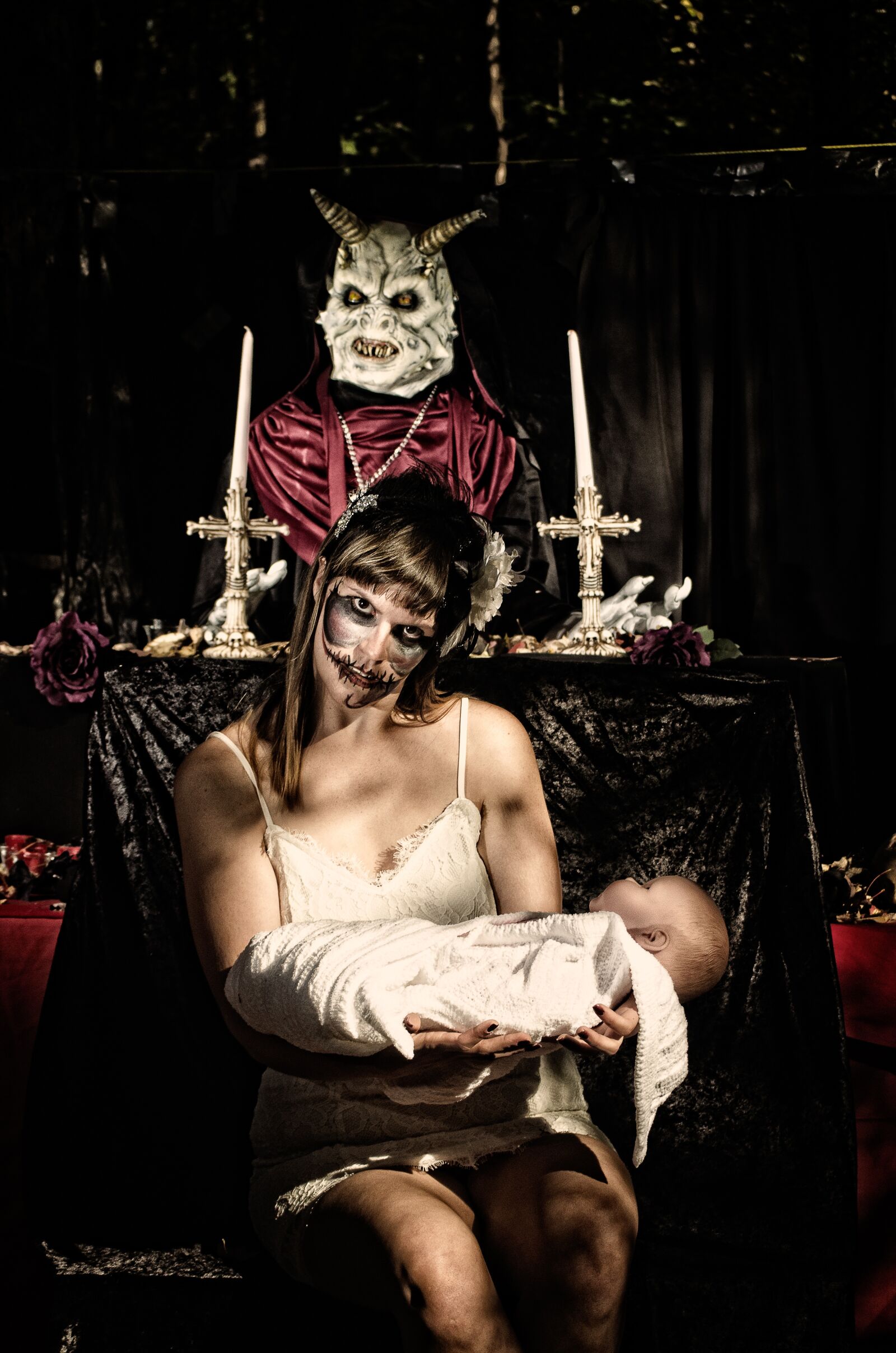 Nikon D5100 sample photo. Haunted, demonic, horror photography