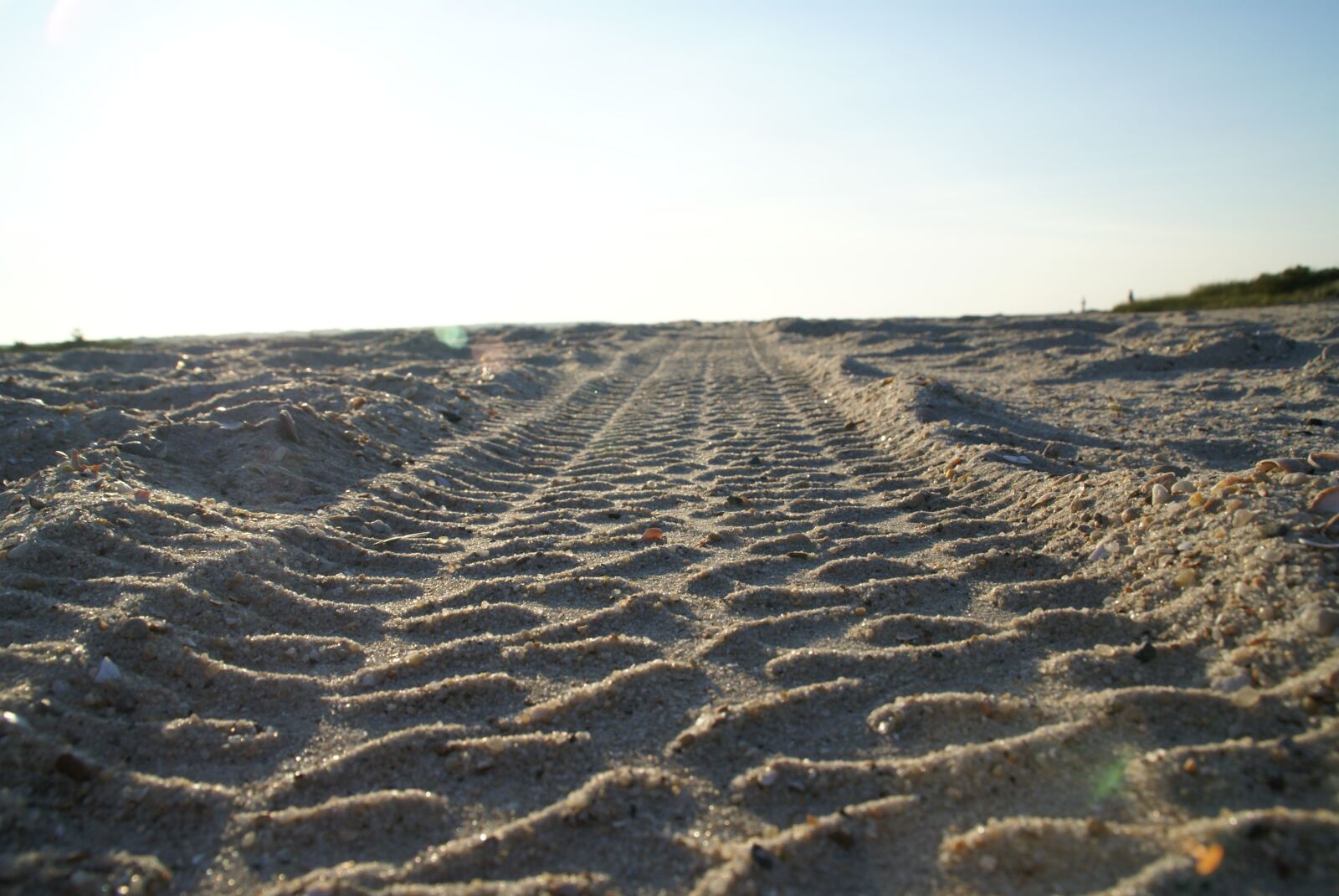 Sony Alpha DSLR-A100 sample photo. Beach, sand, sea photography