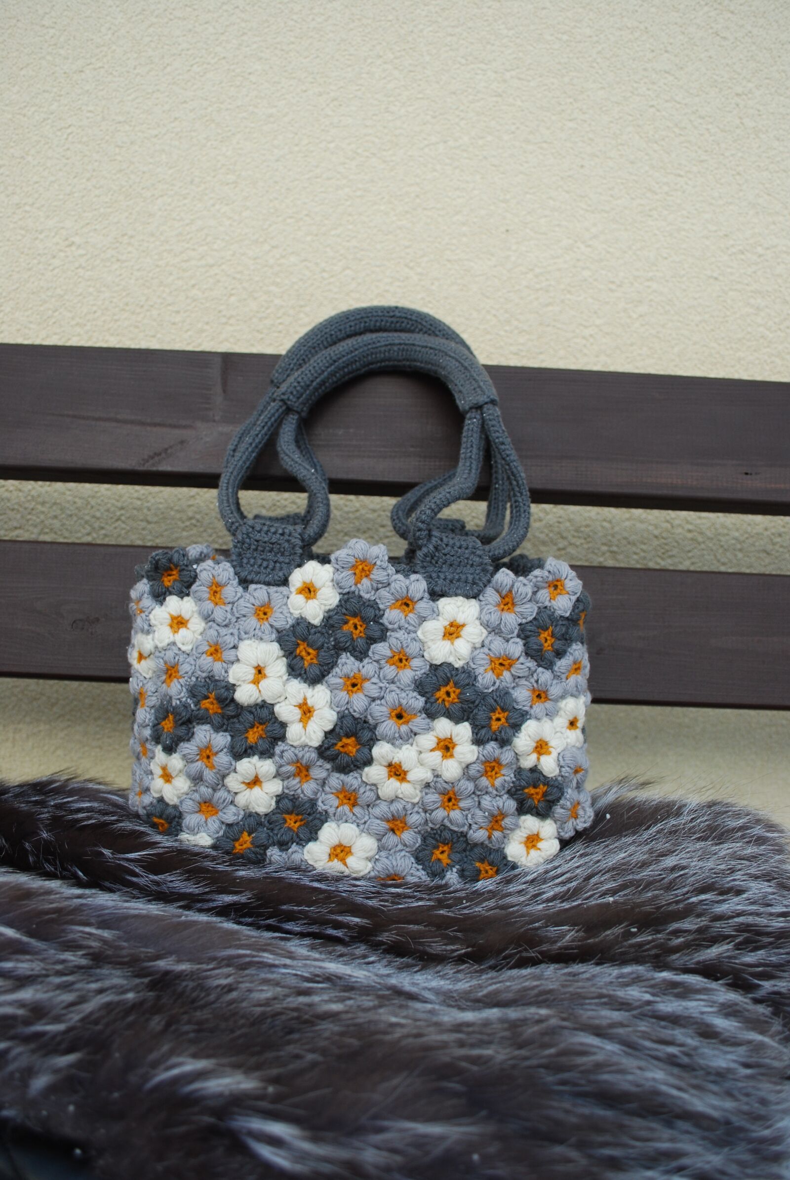 Nikon D60 sample photo. Handbag, flower, motif photography