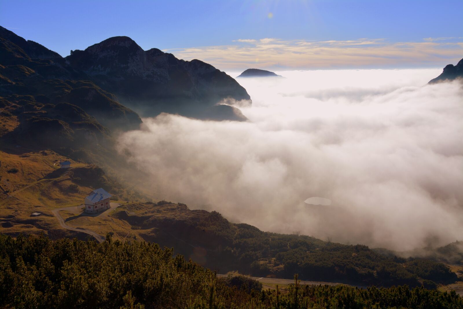 Nikon D7100 sample photo. Mountains, clouds, sky photography