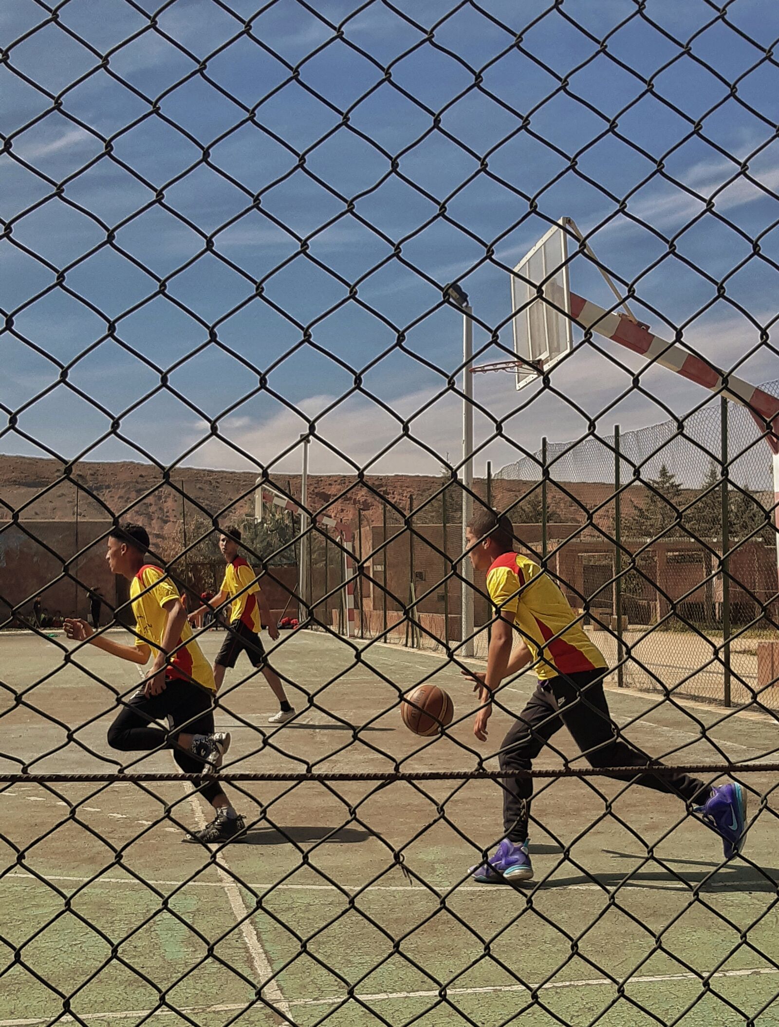 Samsung Galaxy A30 sample photo. Basketball, morocco, maroc photography