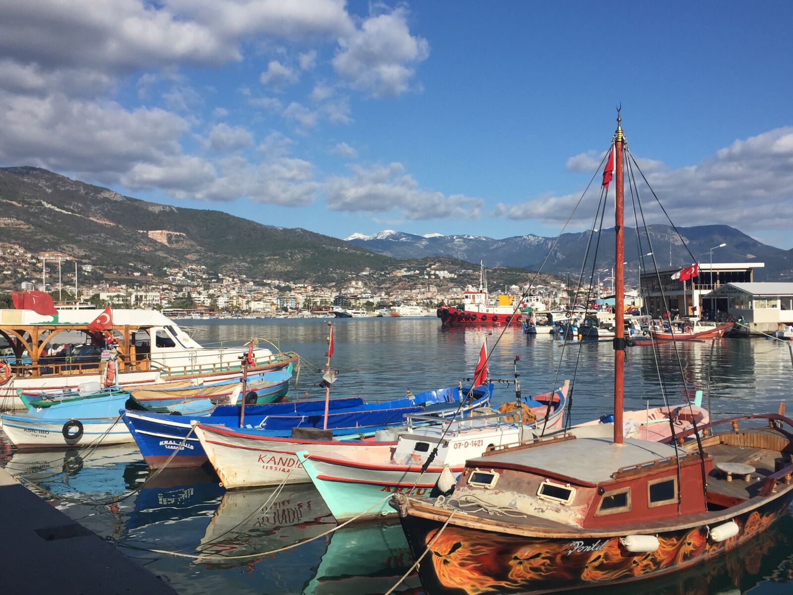 Apple iPhone 6 sample photo. Alanya harbour, alanya, port photography