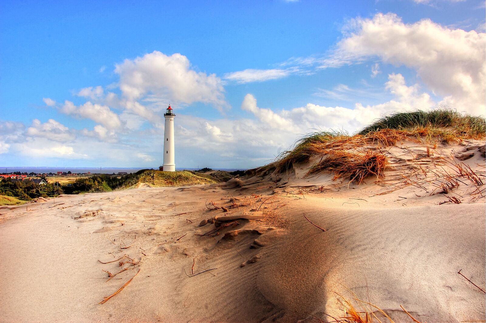 Nikon D40 sample photo. Lighthouse, beach, sea photography