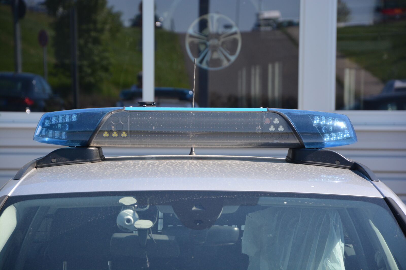 Nikon D5200 sample photo. Blue light, police, police photography