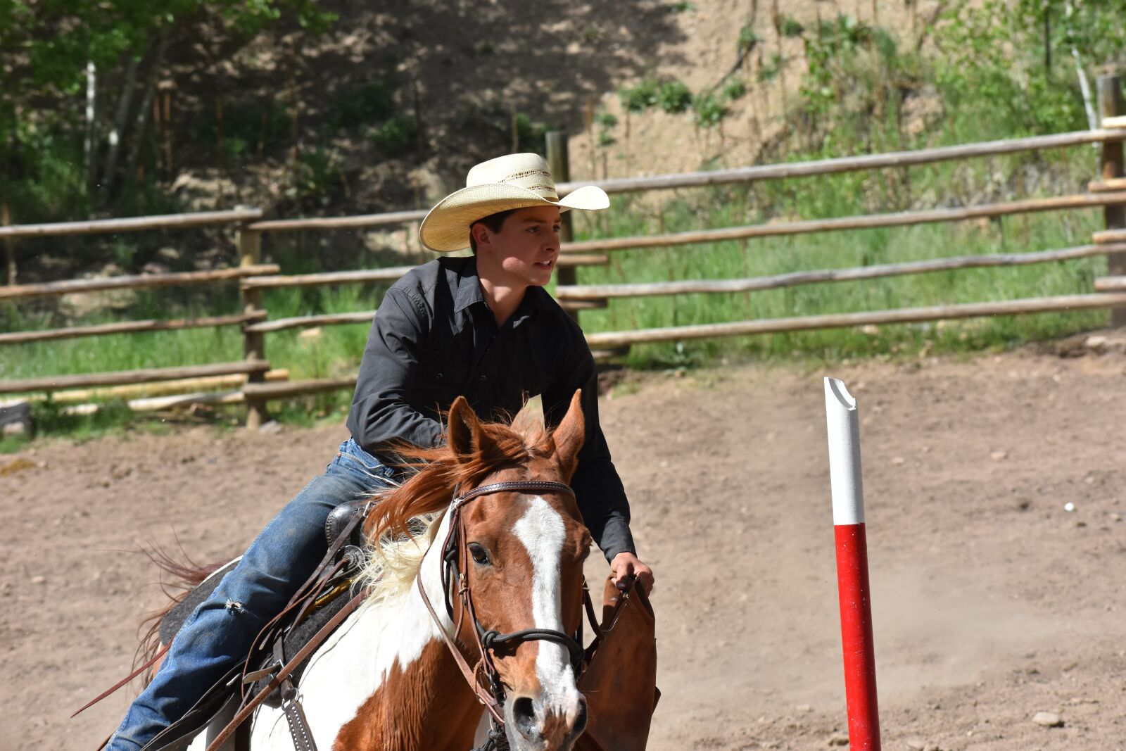 Nikon D7200 sample photo. Cowboys, rodeo, competition photography