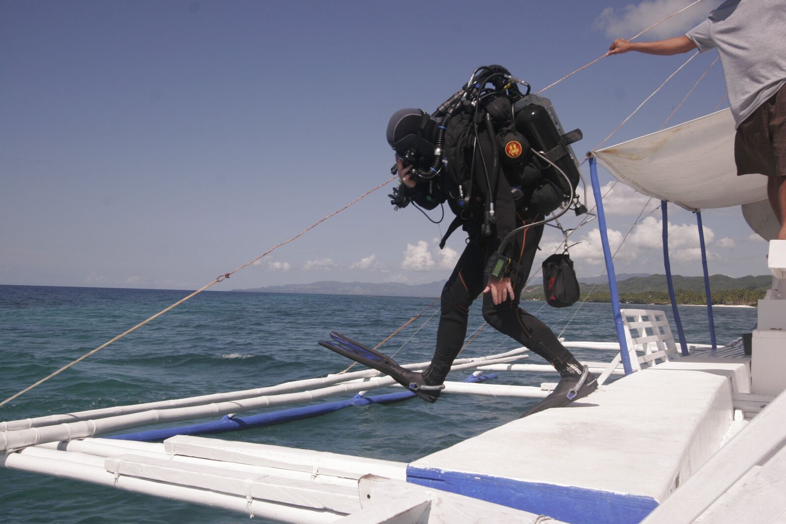 Canon EOS 20D sample photo. Divers, water, diving photography